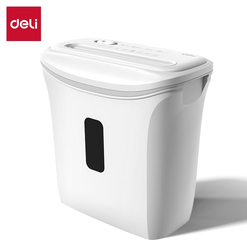 เครื่องทำลายเอกสารอัตโนมัติ 12ลิตร DELI E9945-WH-01 สีขาว_0